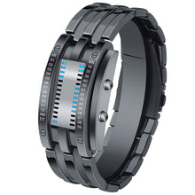 Load image into Gallery viewer, Creative Sport Watch Men Stainless Steel Strap LED Display Watches