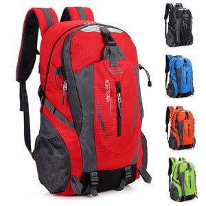 40L Outdoor Travel Backpack Sports Bag Camping Backpack Hiking Rucksack Students Backpack Water Resistant Hiking Bag Men Women