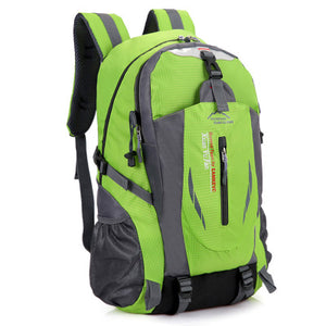 40L Outdoor Travel Backpack Sports Bag Camping Backpack Hiking Rucksack Students Backpack Water Resistant Hiking Bag Men Women