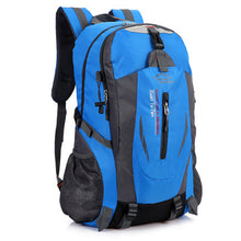 Load image into Gallery viewer, 40L Outdoor Travel Backpack Sports Bag Camping Backpack Hiking Rucksack Students Backpack Water Resistant Hiking Bag Men Women