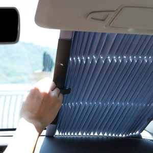Car Retractable Windshield Sun Shade Block Sunshade Cover