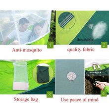 Load image into Gallery viewer, Outdoor Anti Mosquito Hammock Multifunctional with Mosquito Nets Hammock Super Light Portable Double Camping Air Tents