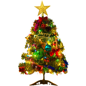50cm Mini Christmas Tree Package With Lights