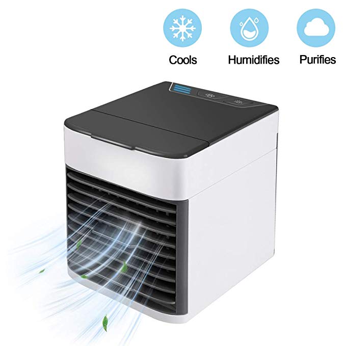 Personal Air Conditioner Cooler Mini Portable Air Conditioner Humidifier for Home Office Use