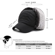 Load image into Gallery viewer, Unisex Winter Russian Hat Trooper Snow Ski Ushanka Waterproof Warm Hat