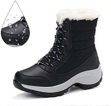 Load image into Gallery viewer, Women Winter Waterproof Warm Boots Fur Lined Snow Boots