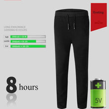 Load image into Gallery viewer, Smart Heating Electric Pants Winter Outdoor USB Charging Thermostat Warm Trousers