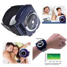 Load image into Gallery viewer, Smart Snore Stopper Stop Snoring Wristband Watch Anti Snoring Device