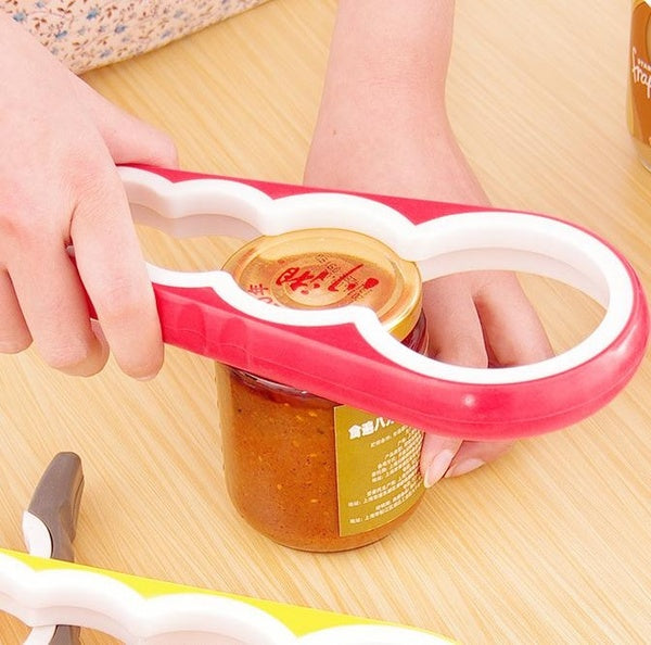 Bottle Opener, Jar Opener, Multi Opener Bottle Can and Jar Grip