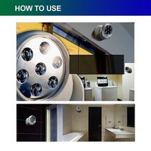 Load image into Gallery viewer, Wireless Motion Sensor 7 LED Safety Light - 360 Degree Rotation-Indoor/Outdoor