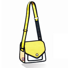 Load image into Gallery viewer, 2D Bags Gents and Lady Novelty Messenger Bag Unique Cartoon 3D Comic Handbags