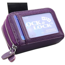 Load image into Gallery viewer, Large Leather RFID Scan Blocking Travel Wallet Identity Protection Credit Card Holde