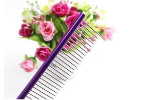 Pet Comb Professional Steel Grooming Comb Cleaning Brush