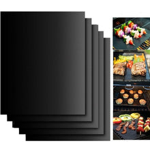 Load image into Gallery viewer, Non Stick BBQ Liners Oven Grill Foil Barbecue Liner Reusable Mat