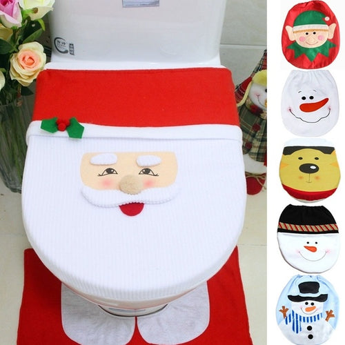 Santa Claus Toilet Seat Cover