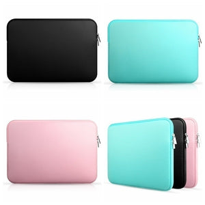 Macbook Laptop AIR PRO Retina Notebook Bags Zipper Ipad Sleeve Case
