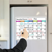 Load image into Gallery viewer, Magnetic Whiteboard Memo Stickers Monthly Message Boards for Refrigerator