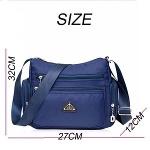 Women's Waterproof Nylon Single-shoulder Bag Mini Bag Casual Wallet