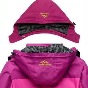 Women Windbreaker Waterproof Camping Hiking Jacket Women Outdoor Sports Coat For Climbing Cycling Fishing