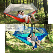 Load image into Gallery viewer, Outdoor Anti Mosquito Hammock Multifunctional with Mosquito Nets Hammock Super Light Portable Double Camping Air Tents