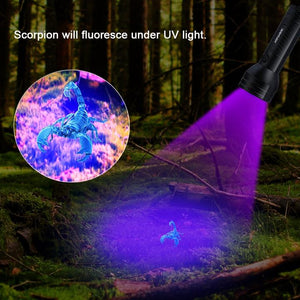 UV Flashlight 51 LED Ultraviolet Pet Urine Detector Bed Bug