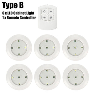 5 LED Remote Control LED Cabinet Light