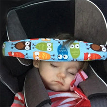 Load image into Gallery viewer, Car Adjustable Safety Seat Sleep Positioner Head Support Pram Stroller Fastening Belt Infants Baby