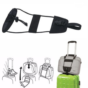 Travel Luggage Bag Bungee Suitcase Belt Backpack Carrier Strap Easy to Carry