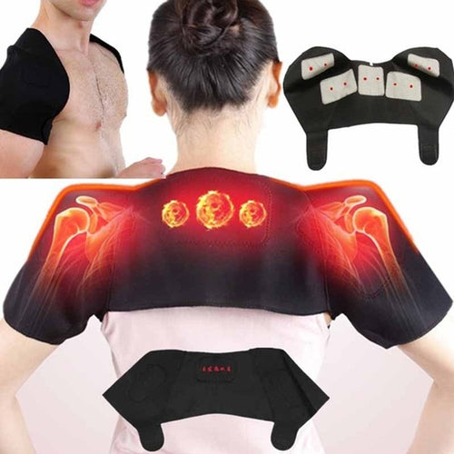 Self-heating Shoulder Pads, Composite Heating Cloth Magnetic Shoulder Pads