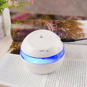 USB Ultrasonic Air Aroma Humidifier Color LED Lights Electric Aromatherapy Essential Oil Aroma Diffuser 290ml humidifier