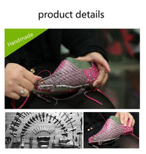 Load image into Gallery viewer, Women Fashion Handmade Sport Slim Sneaker Breathable Thick Bottom Non-slip Light Braided Shoes