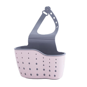 Creative Kitchen Drain Holder Rubber Sponge Storage Rack Basket Wash Cloth Organizer Bathroom Toilet Soap Shelf