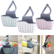 Load image into Gallery viewer, Creative Kitchen Drain Holder Rubber Sponge Storage Rack Basket Wash Cloth Organizer Bathroom Toilet Soap Shelf