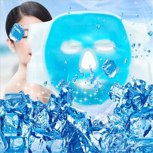Gel Ice Pack Cooling Face Mask Pain Headache Relief Pillow Relaxing Face Massage