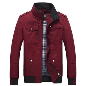 Mountainskin Casual Men's Jacket Spring Army Military Jacket