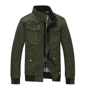 Mountainskin Casual Men's Jacket Spring Army Military Jacket
