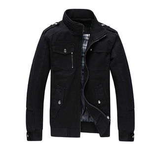Mountainskin Casual Men's Jacket Spring Army Military Jacket