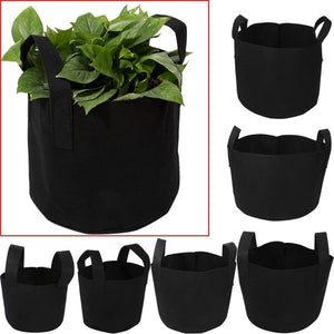 1/2/3/5/7/10 Gallon Vegetable Plants Pot Growing Container Flower Planting Black Aeration Bag