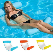 Load image into Gallery viewer, Inflatable Swimming Pool Lounger Chair Luxury Swimming Pool Air Bed Mat