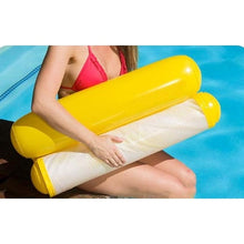 Load image into Gallery viewer, Inflatable Swimming Pool Lounger Chair Luxury Swimming Pool Air Bed Mat