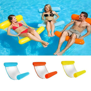 Inflatable Swimming Pool Lounger Chair Luxury Swimming Pool Air Bed Mat