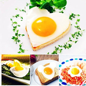 5pcs/set Stainless steel Cute Shaped Fried Egg Mold Pancake Rings Mold Kitchen Tool