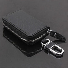Load image into Gallery viewer, Auto Car Key Leather Case Pouch Remote Keychain Key Bag Holder Organizer