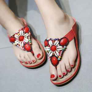 Women Bohemian Sandals Beach Shoes