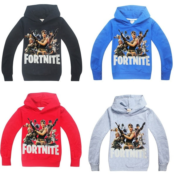 Fortnite Children's Sweater Boys Cotton Hoodies