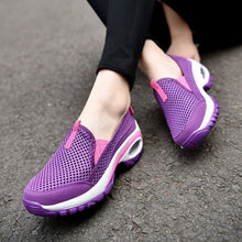 Load image into Gallery viewer, Womens Casual Sport Breathable Mesh Shoes Fashion Air Cushion Non-slip Running Shoes