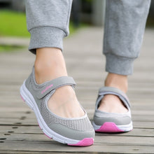 Load image into Gallery viewer, Summer Women Casual Sneakers Mesh Breathable Shoes Fitness Shoes Walking Running Shoes