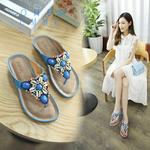 Load image into Gallery viewer, Women Bohemian Sandals Beach Shoes