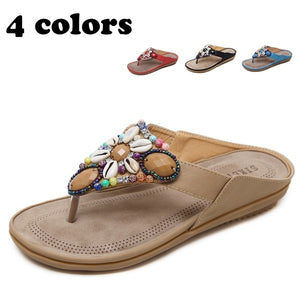 Women Bohemian Sandals Beach Shoes