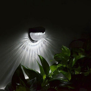 1/2/4 Packs IP65 Solar Powered Wireless Light Waterproof Lamp with 6 LEDs Light Sensor Auto on&off